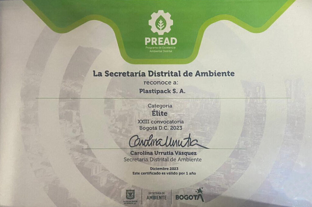 PREAD 2023 certificado